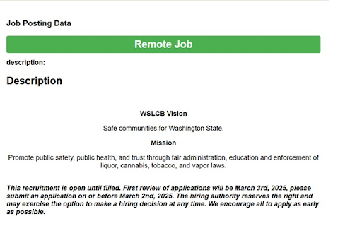 Job Posting Schema Checker  from Chrome web store to be run with OffiDocs Chromium online