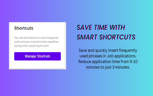 JobSprint Your copilot for job search  from Chrome web store to be run with OffiDocs Chromium online