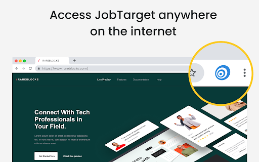 JobTarget Navigator  from Chrome web store to be run with OffiDocs Chromium online