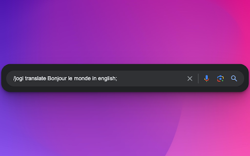 Jogi AI: Your Personal AI Assistant  from Chrome web store to be run with OffiDocs Chromium online