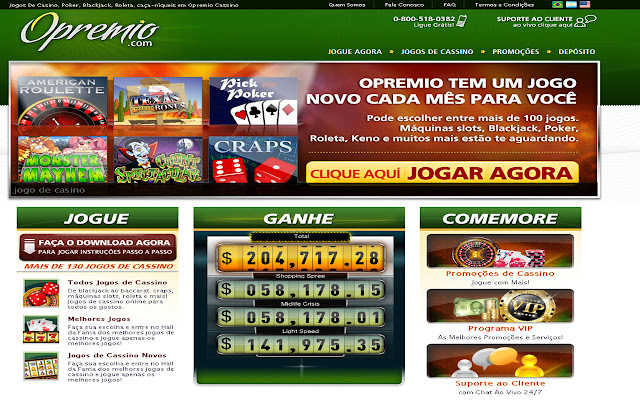 Jogos De Cassino @ Opremio ze sklepu internetowego Chrome do uruchomienia z OffiDocs Chromium online