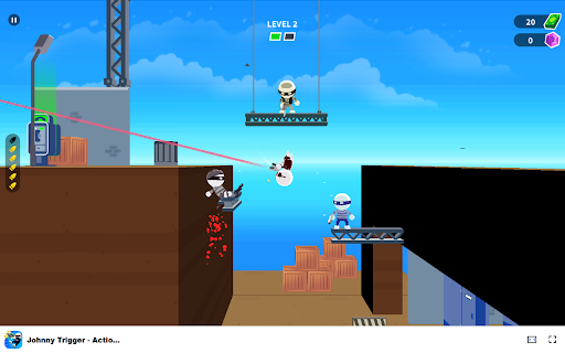 Johnny Trigger Action Shooter Game Aim carefully, avoid hostages!  from Chrome web store to be run with OffiDocs Chromium online