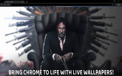 John Wick 4 Live Wallpaper  from Chrome web store to be run with OffiDocs Chromium online