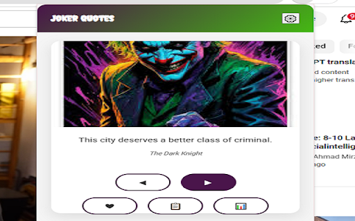 Joker Extension  from Chrome web store to be run with OffiDocs Chromium online