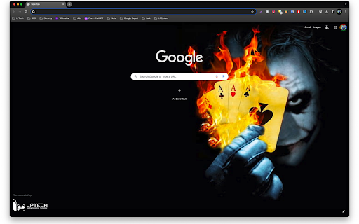Joker Theme Dark Mode  from Chrome web store to be run with OffiDocs Chromium online