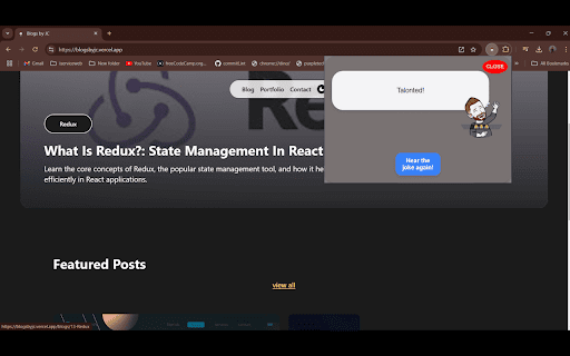 Jokes By JC  from Chrome web store to be run with OffiDocs Chromium online