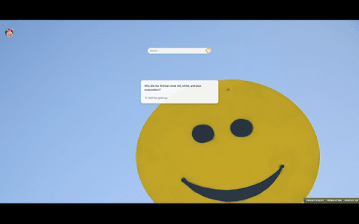 JokesOnNew  from Chrome web store to be run with OffiDocs Chromium online