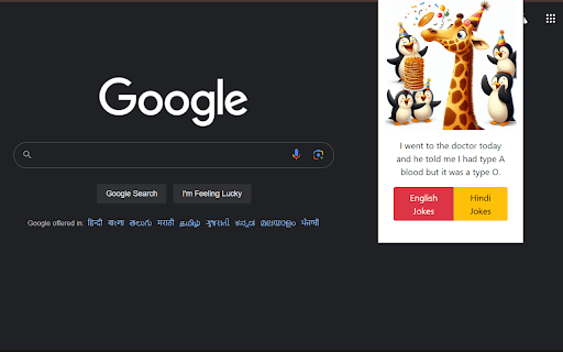 Jokes  Smile  from Chrome web store to be run with OffiDocs Chromium online