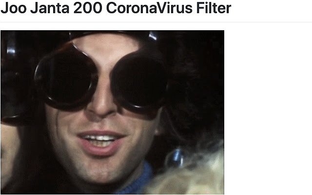 Joo Janta 200 CoronaVirus Filter  from Chrome web store to be run with OffiDocs Chromium online