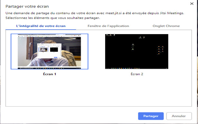 Joona Partage dEcran  from Chrome web store to be run with OffiDocs Chromium online