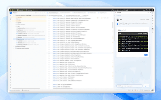 JoyCode  from Chrome web store to be run with OffiDocs Chromium online