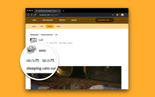 Joyr  from Chrome web store to be run with OffiDocs Chromium online