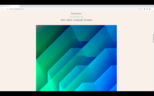 JPEG XL Viewer  from Chrome web store to be run with OffiDocs Chromium online