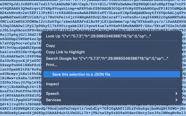 JSON downloader  from Chrome web store to be run with OffiDocs Chromium online