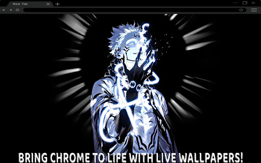 Jujutsu Kaisen Sukuna The White Curse King Live Wallpaper  from Chrome web store to be run with OffiDocs Chromium online