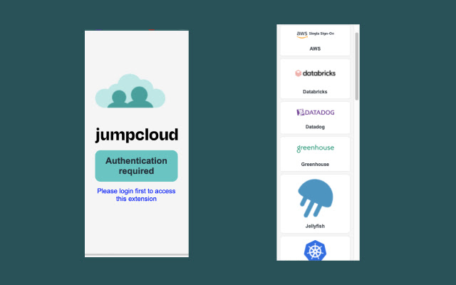 JumpCloud Applications  from Chrome web store to be run with OffiDocs Chromium online