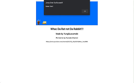 Jump Over Da Busses!!!  from Chrome web store to be run with OffiDocs Chromium online