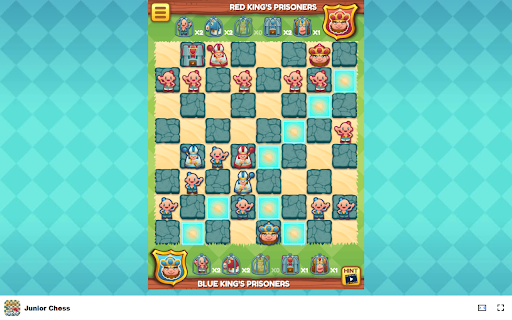 Junior Chess Will your king come out on top?  from Chrome web store to be run with OffiDocs Chromium online