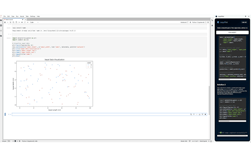 JupyPilot  from Chrome web store to be run with OffiDocs Chromium online