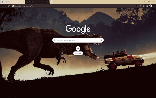 Jurassic Park  from Chrome web store to be run with OffiDocs Chromium online