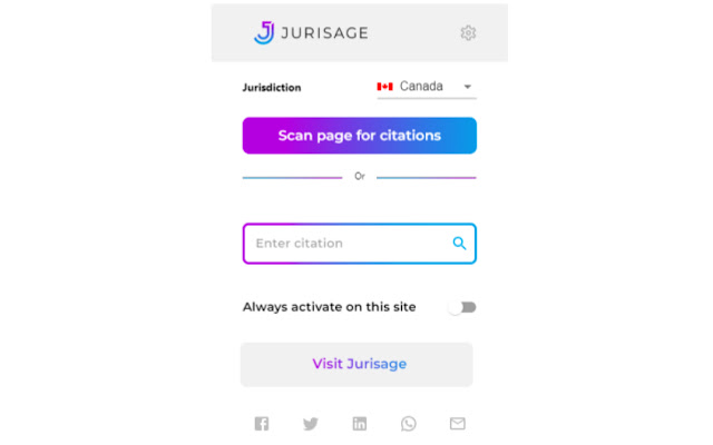 Jurisage Assistant Extension  from Chrome web store to be run with OffiDocs Chromium online