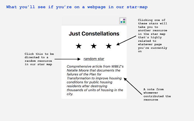 Just Constellations  from Chrome web store to be run with OffiDocs Chromium online
