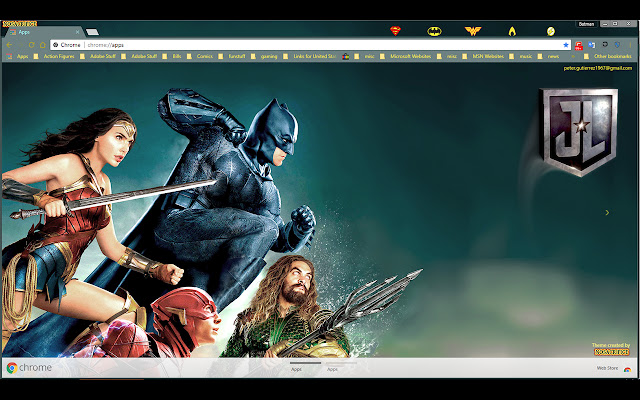 Justice League Live 1600px ze sklepu internetowego Chrome do uruchomienia z OffiDocs Chromium online