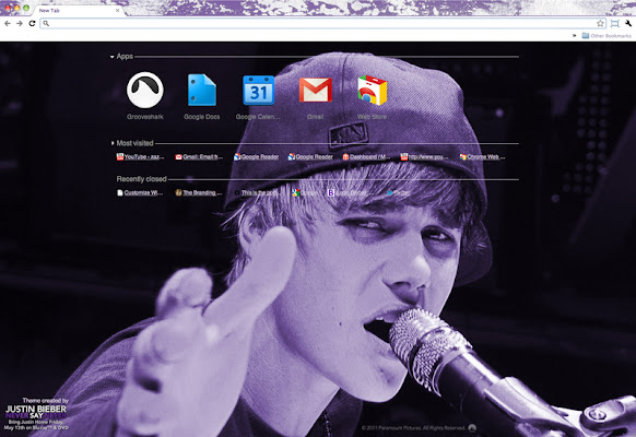 Justin Bieber Never Say Never  from Chrome web store to be run with OffiDocs Chromium online