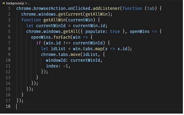 Just merge windows  from Chrome web store to be run with OffiDocs Chromium online