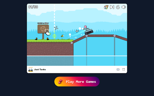 Just Tanks Game Unleash Tank Power in a Colorful Adventure!  from Chrome web store to be run with OffiDocs Chromium online