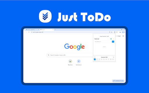 JustTodo from Chrome web store to be run with OffiDocs Chromium online JustTodo from Chrome web store to be run with OffiDocs Chromium online