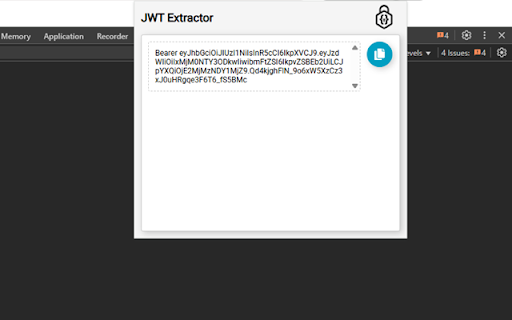 JWT Extractor  from Chrome web store to be run with OffiDocs Chromium online JWT Extractor  from Chrome web store to be run with OffiDocs Chromium online