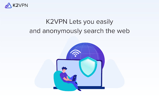 K2VPN Free Private Search VPN  from Chrome web store to be run with OffiDocs Chromium online