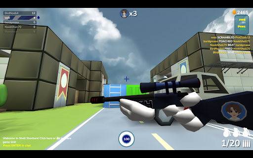 K4hhny Shell Shockers Theme  from Chrome web store to be run with OffiDocs Chromium online