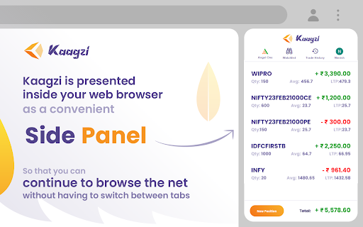 Kaagzi Demo Trading Tool  from Chrome web store to be run with OffiDocs Chromium online