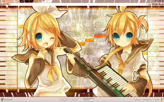 Kagamine RinLen 1920*1200  from Chrome web store to be run with OffiDocs Chromium online