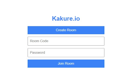 Kakure.io  from Chrome web store to be run with OffiDocs Chromium online
