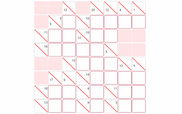 Kakuro (Cross Sums)  from Chrome web store to be run with OffiDocs Chromium online