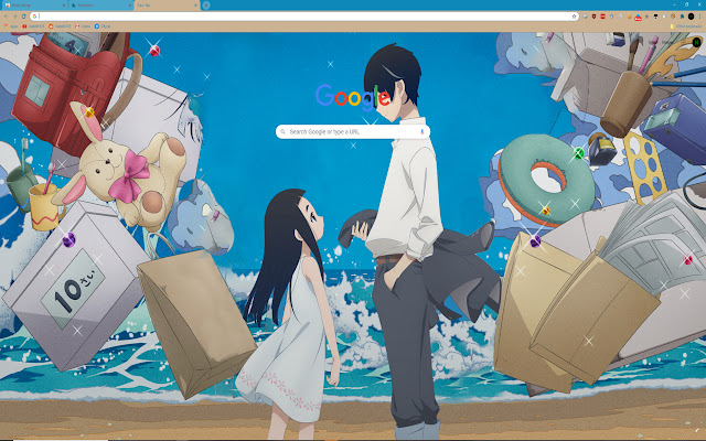 Kakushigoto 2560x1440 Theme  from Chrome web store to be run with OffiDocs Chromium online