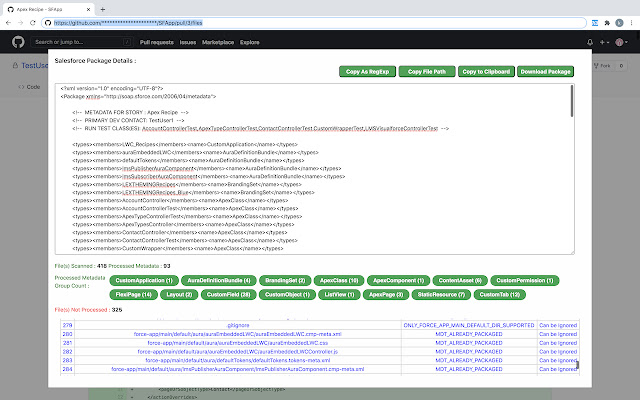 KaleidoScope Salesforce Plugin  from Chrome web store to be run with OffiDocs Chromium online