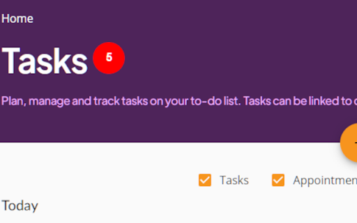 Kalix Task Count  from Chrome web store to be run with OffiDocs Chromium online