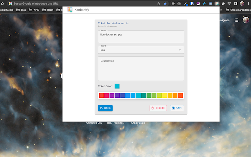 Kanbanify  from Chrome web store to be run with OffiDocs Chromium online