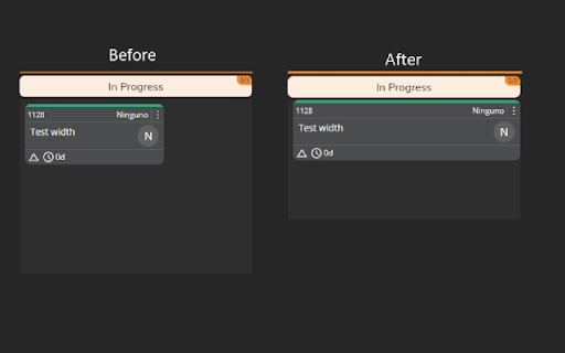 Kanbanize card full width  from Chrome web store to be run with OffiDocs Chromium online