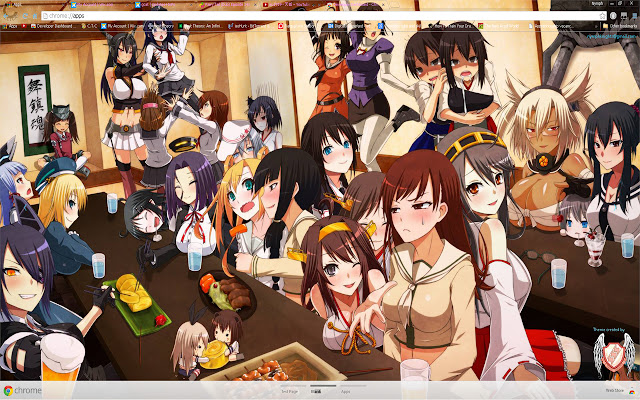 Kantai Theme 03 1920x1080 ze sklepu internetowego Chrome do uruchomienia z OffiDocs Chromium online