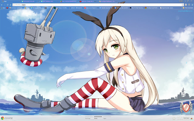 Kantai Theme 07 1600x900  from Chrome web store to be run with OffiDocs Chromium online