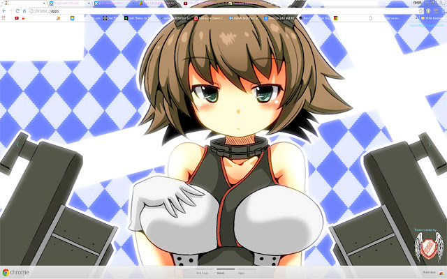 Kantai Theme 17 1600x900  from Chrome web store to be run with OffiDocs Chromium online