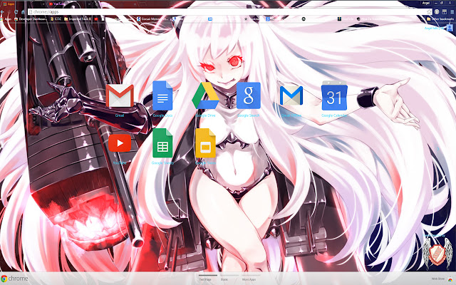 Kantai Theme 39 1366x768 ze sklepu internetowego Chrome do uruchomienia z OffiDocs Chromium online