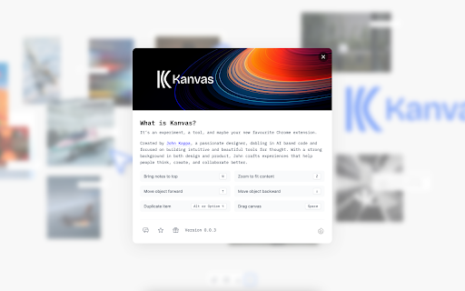 Kanvas  from Chrome web store to be run with OffiDocs Chromium online