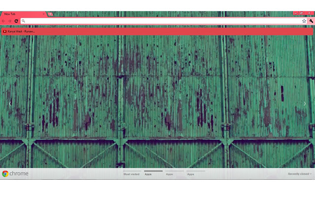 Tema Kanye West Runaway Wood dal negozio web di Chrome da eseguire con OffiDocs Chromium online