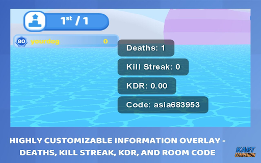 Kart Companion for Smash Karts  from Chrome web store to be run with OffiDocs Chromium online
